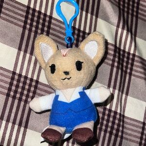 Aggretsuko Series 1 Fenneko plush dangler